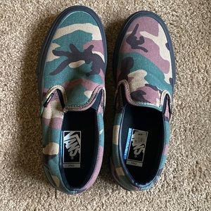 Camo Slip on Vans